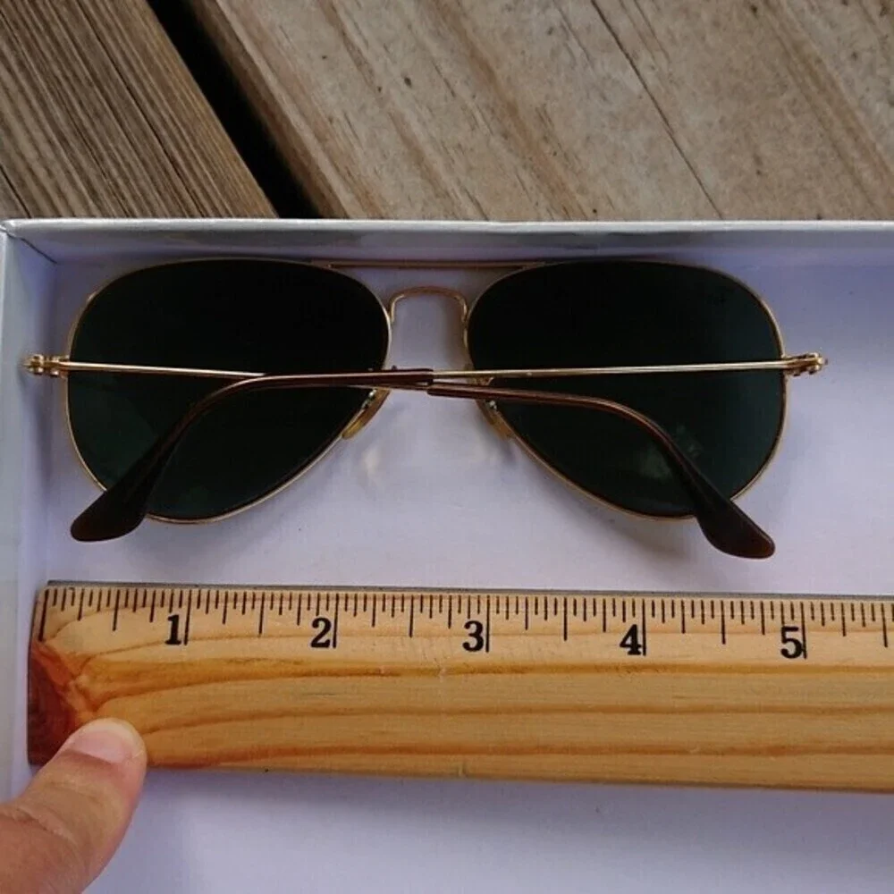 Ray-Ban RB 3025 Aviator Arista Gold 55-14-135 - FRAME ONLY